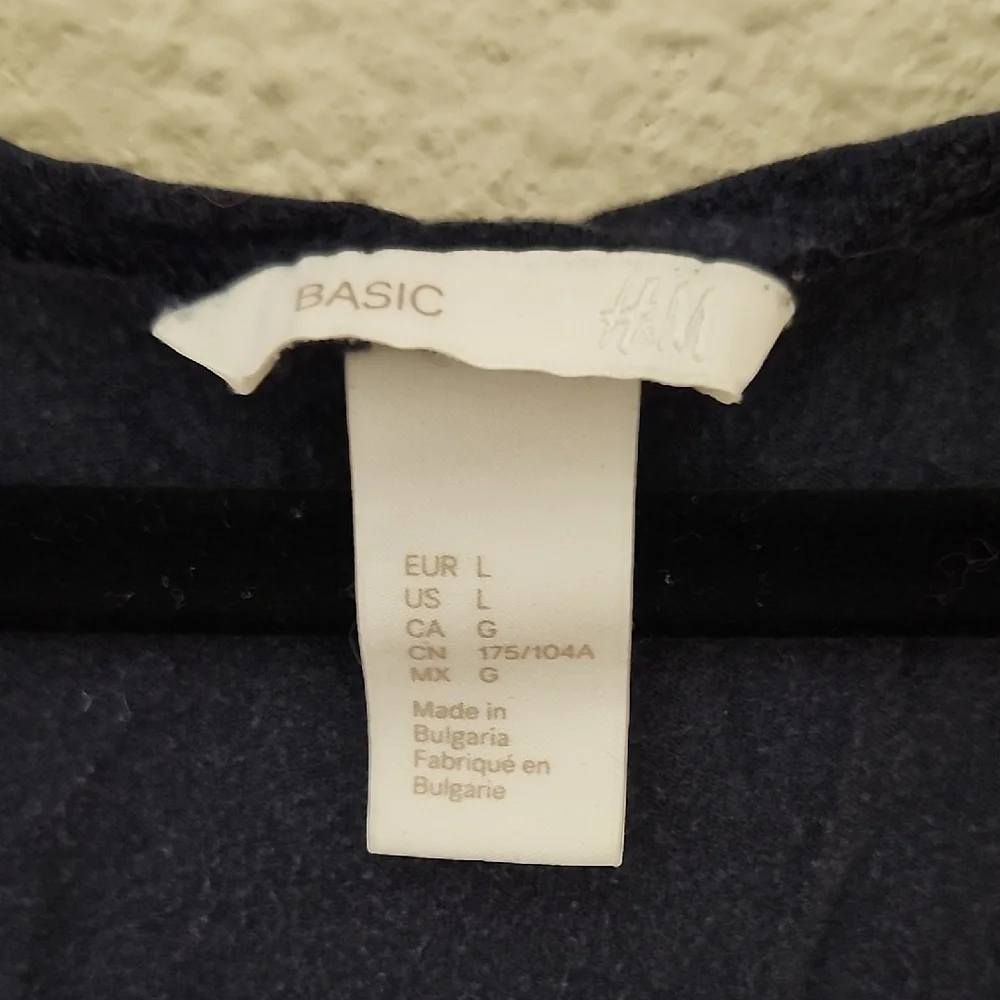 H&M Blue Fitted Tank Top - Picture 2 of 6